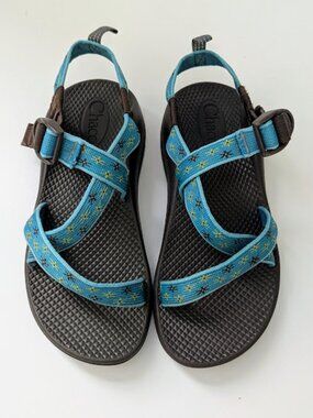 Chaco Z1 EcoTread Kids Sandals Starburst Pattern Youth Size 4